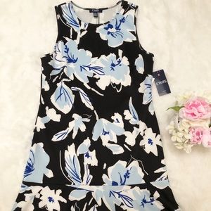 Chaps floral cocktail dress